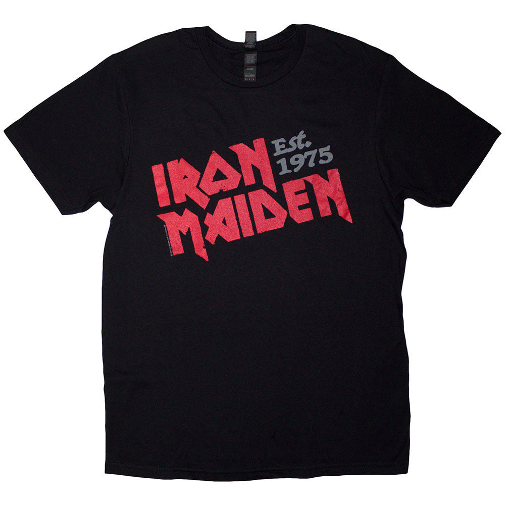 IRON MAIDEN - (11月 来日 記念 ) - Est.1975 Slanted Logo
